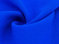 Wolle Double Crépe Leichte Qualität Königsblau