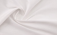 Dupionseidenimitat 100% Polyester Weiß