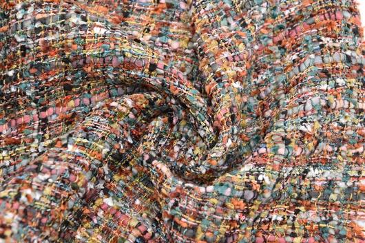 Fantasy Stoff aus Viskose / Polyester Bunt Fantasy Stoff aus Viskose / Polyester Bunt